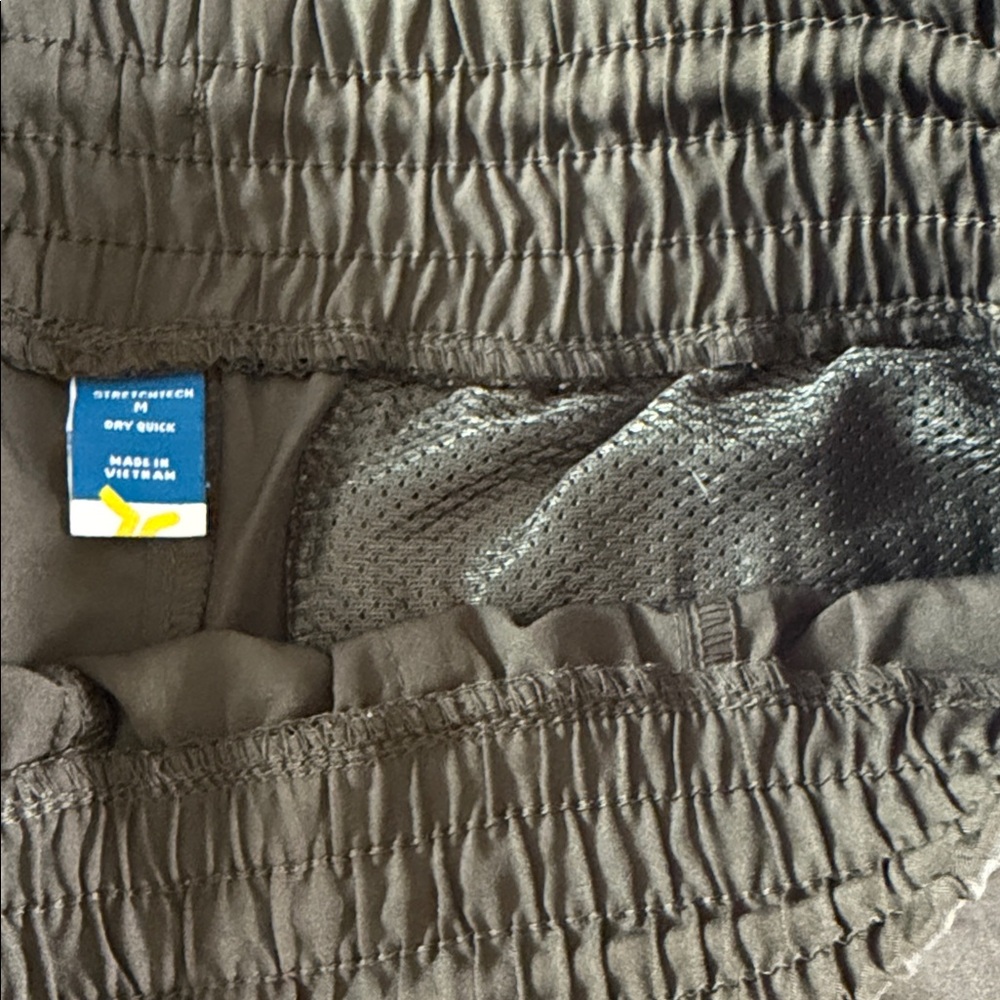 Olive Green Women's Athletic Shorts - Picture 3 of 9